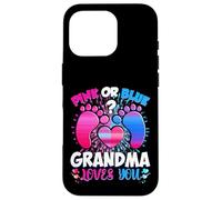 Gender Reveal Grandma Team, Rose ou Bleu, qu'en Pensez-Vous ? Coque pour iPhone 16 Pro