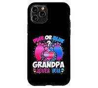 Gender Reveal Grandpa Team, Rose ou Bleu, qu'en Pensez-Vous ? Coque pour iPhone 11 Pro