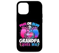 Gender Reveal Grandpa Team, Rose ou Bleu, qu'en Pensez-Vous ? Coque pour iPhone 12/12 Pro