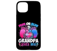 Gender Reveal Grandpa Team, Rose ou Bleu, qu'en Pensez-Vous ? Coque pour iPhone 15 Plus