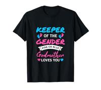 Gender Reveal Party Keeper of The Gender Godmother Loves You T-Shirt