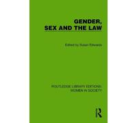 Gender, Sex and the Law