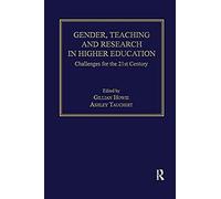 Gender, Teaching And Research In Higher Education