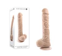 Gender X Godemiché Flexskin Poseable True Feel Light Godemichets Réalistes Flesh 22,2 Cm
