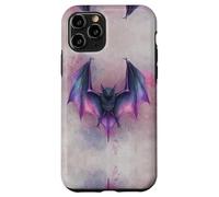 Genderfluid Bat Skull Goth Halloween Pride Colors Gothic Coque pour iPhone 11 Pro