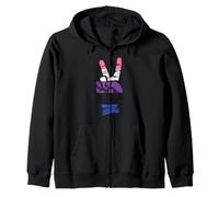 GenderFluid Drapeau Signe de Paix Sweat à Capuche