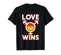 Genderfluid Pride Love remporte la Retro Women's Pride T-Shirt
