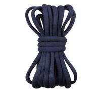 Gendewiner 1 Paire de Lacets Bleu Marine 120cm Ovales Sport Demi Ronds - Lacet Pour Asics Gel Nyc, Air Force 1, Lowa, Converse, Nike,Adidas Campus - Lacet de Laces pour Chaussures Baskets