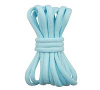 Gendewiner 2 Paires de Lacets Bleu Poussière 100cm Ovales Sport Demi Ronds - Lacet Pour Asics Gel Nyc, Air Force 1, Lowa, Converse, Nike,Adidas Campus - Lacet de Laces pour Chaussures Baskets