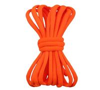 Gendewiner 2 Paires de Lacets Orange 100cm Ovales Sport Demi Ronds - Lacet Pour Asics Gel Nyc, Air Force 1, Lowa, Converse, Nike,Adidas Campus - Lacet de Laces pour Chaussures Baskets