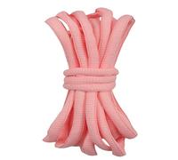 Gendewiner 2 Paires de Lacets Rose Clair 100cm Ovales Sport Demi Ronds - Lacet Pour Asics Gel Nyc, Air Force 1, Lowa, Converse, Nike,Adidas Campus - Lacet de Laces pour Chaussures Baskets