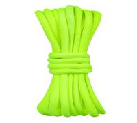 Gendewiner 2 Paires de Lacets Vert Néon 120cm Ovales Sport Demi Ronds - Lacet Pour Asics Gel Nyc, Air Force 1, Lowa, Converse, Nike,Adidas Campus - Lacet de Laces pour Chaussures Baskets