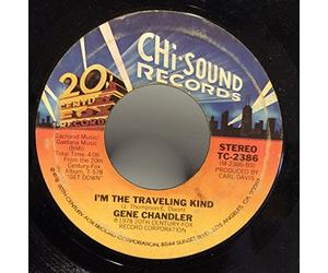 GENE CHANDLER 45 RPM Get Down / I'm the Traveling Kind