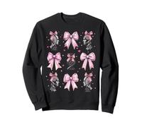 Généalogie ADN Histoire familiale Ancestry Girl Coquette Bow Mom Sweatshirt