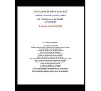Généalogie Augieras - Familles des conjoints - Tome I