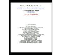 Généalogie Augiéras - Familles des conjoints - Tome III
