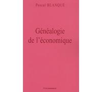 Généalogie De L'économique
