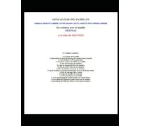 Généalogie des familles en relation avec la famille Delpias de Lucéram