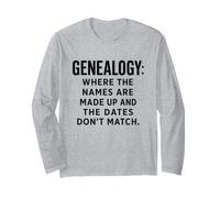 Généalogie drôle Recherche Arbre généalogique Humour généalogiste Manche Longue