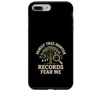 Généalogie Nerd Gift Family Tree Research Ancestry Club Coque pour iPhone 7 Plus/8 Plus