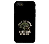 Généalogie Nerd Gift Family Tree Research Ancestry Club Coque pour iPhone SE (2020) / 7/8