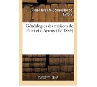 Généalogies des maisons de Fabri et d'Ayrenx