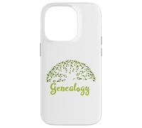 Genealogist Genealogy Ancestry Roots Arbre généalogique Histoire Coque pour iPhone 14 Pro