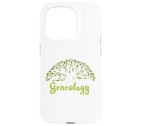 Genealogist Genealogy Ancestry Roots Arbre généalogique Histoire Coque pour iPhone 15 Pro