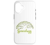Genealogist Genealogy Ancestry Roots Arbre généalogique Histoire Coque pour iPhone 16