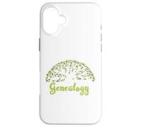 Genealogist Genealogy Ancestry Roots Arbre généalogique Histoire Coque pour iPhone 16 Plus