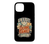 Généalogist Solving Family Mystères Généalogie Ancestry Coque pour iPhone 13