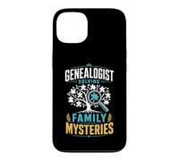 Généalogist Solving Family Mystères Généalogie Ancestry Coque pour iPhone 13