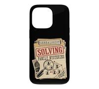 Généalogist Solving Family Mystères Généalogie Ancestry Coque pour iPhone 13 Pro