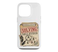 Généalogist Solving Family Mystères Généalogie Ancestry Coque pour iPhone 13 Pro
