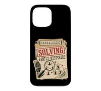Généalogist Solving Family Mystères Généalogie Ancestry Coque pour iPhone 13 Pro Max