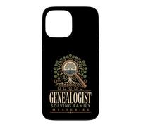 Généalogist Solving Family Mystères Généalogie Ancestry Coque pour iPhone 13 Pro Max