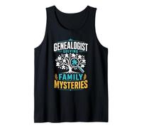 Généalogist Solving Family Mystères Généalogie Ancestry Débardeur