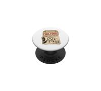 Généalogist Solving Family Mystères Généalogie Ancestry PopSockets PopGrip Adhésif