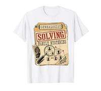 Généalogist Solving Family Mystères Généalogie Ancestry T-Shirt