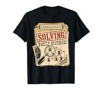 Généalogist Solving Family Mystères Généalogie Ancestry T-Shirt