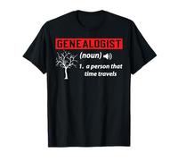 Généalogiste drôle Recherche Arbre généalogique Généalogie ascendante T-Shirt