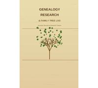 Genealogy Research & Family Tree Log: 80 Ancestor Record Forms, Research Journal, Source Citations, Surname Index & DNA Notes for Hobbyists and Serious Investigators