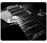 General Abstract Music Tapis de souris rectangulaire personnalisé Les Paul Guitars