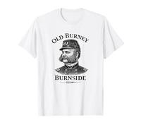 Général Ambrose Burnside Old Burney Civil War T-Shirt