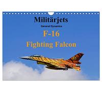 General Dynamics F-16 Fighting Falcon jet militaire, Version française (Calendrier mural 2026 DIN A4 portrait), Calendrier CALVENDO mensuel