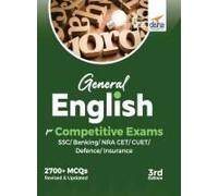 General English For Competitive Exams - Ssc/ Banking/ Nra Cet/ Cuet/ Defence/ Insurance - 3rd Edition