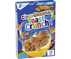 General Mills CinnaGraham Toast Crunch Blé entier et céréales de maïs sucrés 340 g