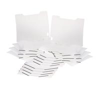 16 Chemises Plastiques À Rabats Et Élastiques - Transparent