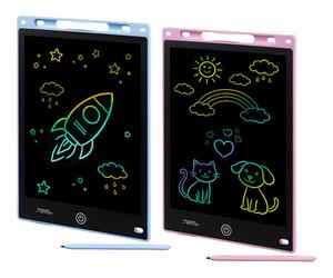 General Office 2 ardoises tablettes LCD 10" - bleue et rose