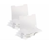 : 8 chemises plastiques à rabats et élastiques - Transparent